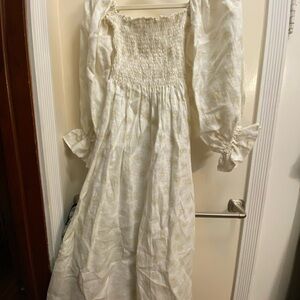 Sleeper White Maxi Dress